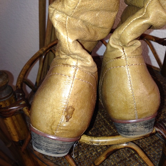 STEVE MADDEN Distressed Leather Candence Boots Size 6 - Picture 4 of 8